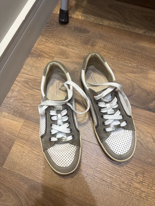 Мужские макасы кожаные