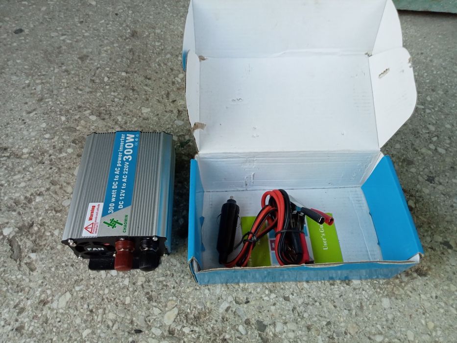 Invertor Tensiune 12v-230v 300w Nou
