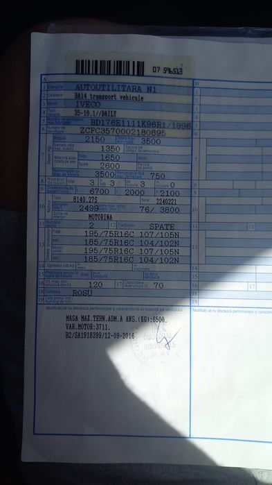 Vand sau schimb autoplatforma iveco daily