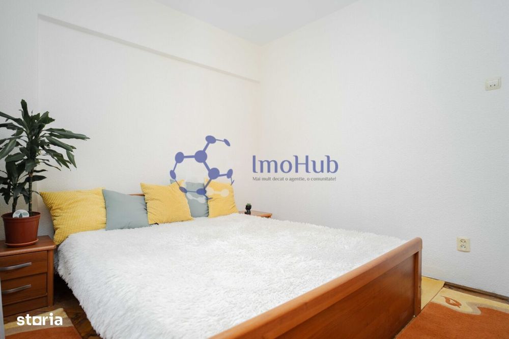 INCHIRIEZ!!! Apartament cu 2 camere decomandat – PIZZA SMILE, Pacurari