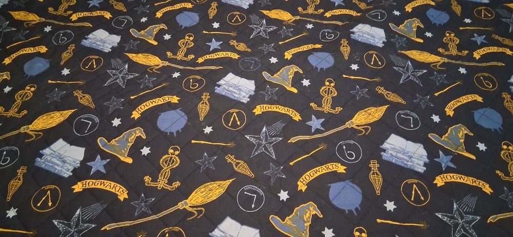 НОВО покривало за легло+калъвки на Хари Потър/Harry Potter+2 възглавни