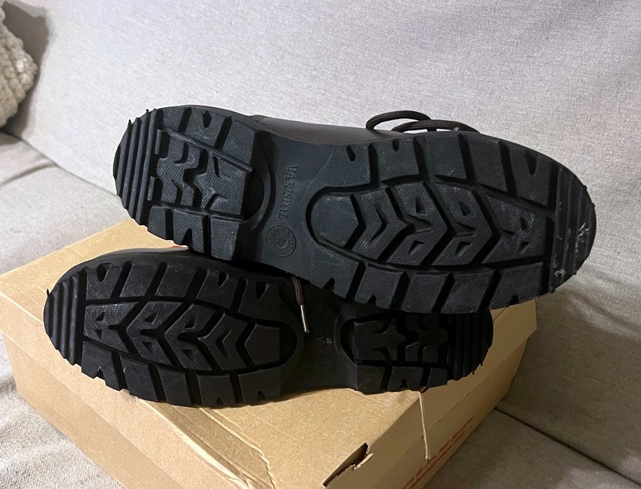 Bocanci militari maro din piele Armata Romana NOI marime 28.5