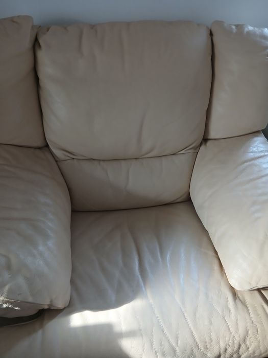 Fotoliu piele naturala impecabil