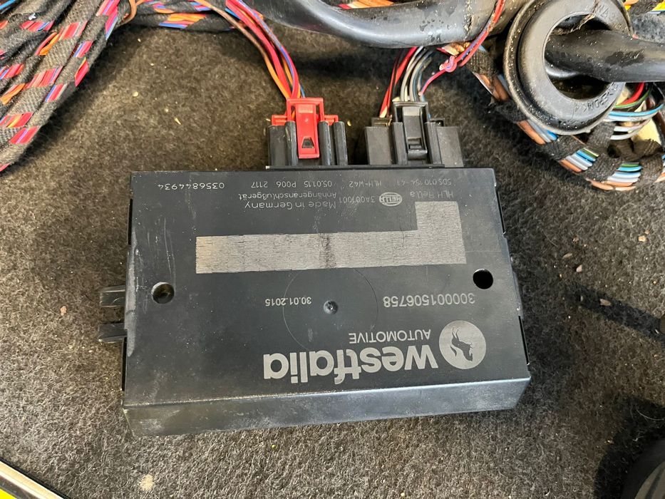 Инсталация с модул окабеляване за теглич Audi Vw westfalia