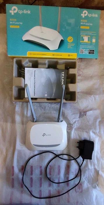 Wi-Fi роутер TP-Link TL-WR840N N300 б/у