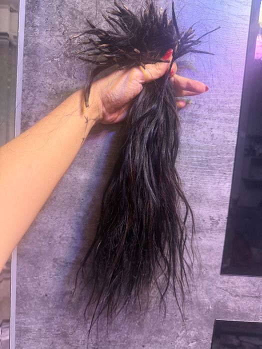 Волосы для наращивания 180 капсул