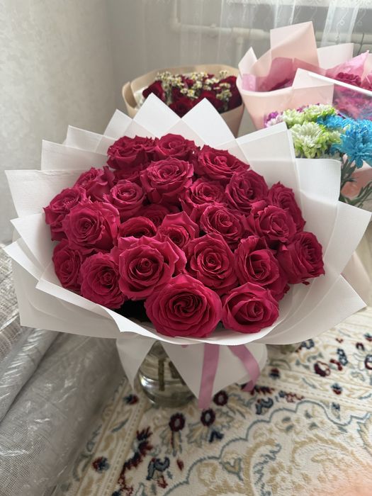 Свежие букеты цветы