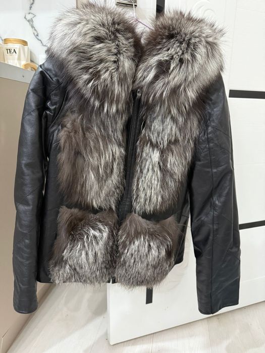 Кожанная куртка.