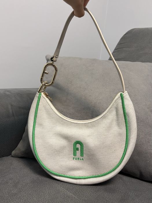 Furla Primavera бежова чанта