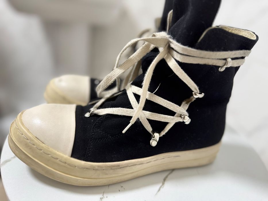 Rick Owens hexagram ramones