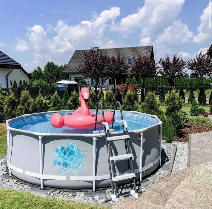 Установка каркасный бассейн INTEX сборка ремонт O'rnatish Yegib berish