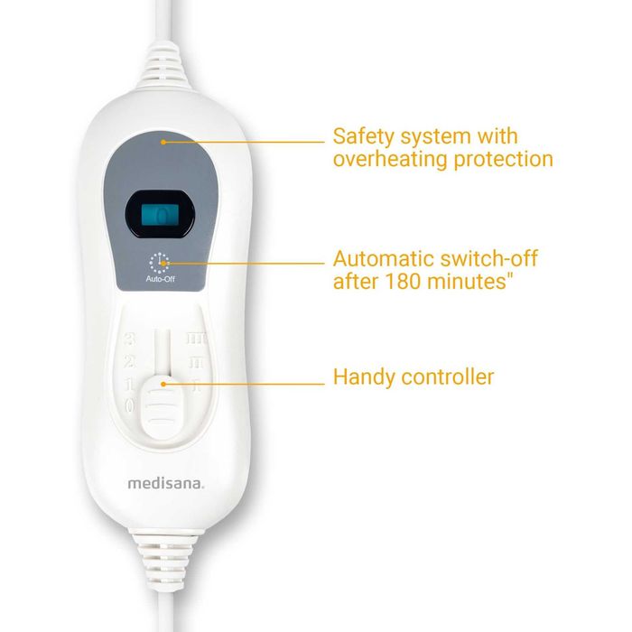 Medisana HU A60 Електрическа затопляща надматрачна стелка 200x90/100см