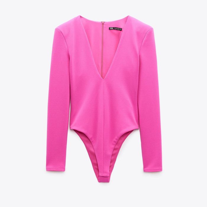 Розово боди Zara
