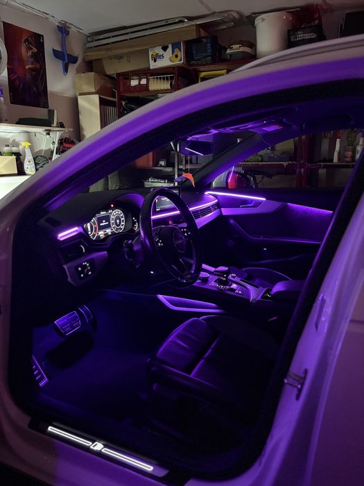 Montare Lumini Ambientale Auto kit symphony