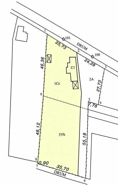 Casă + Teren 2700 mp Intravilan | Cocorăștii Colț (Satul de Sus)