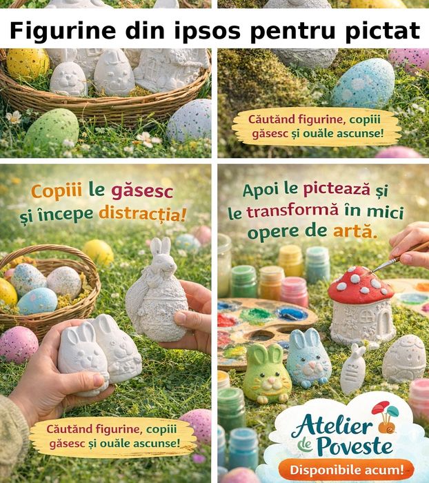 Set creativ Paște pentru copii