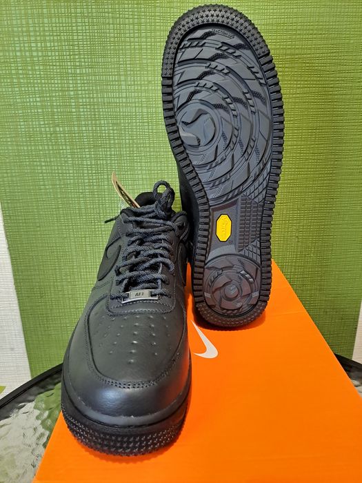 Nike Air Force 1 GTX Vibram "Off Noir" – Gore-Tex, Noi, Originali