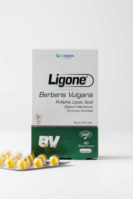 Ligone Berberis Vulgaris, Alpha Lipoic Acid,60 kapsula