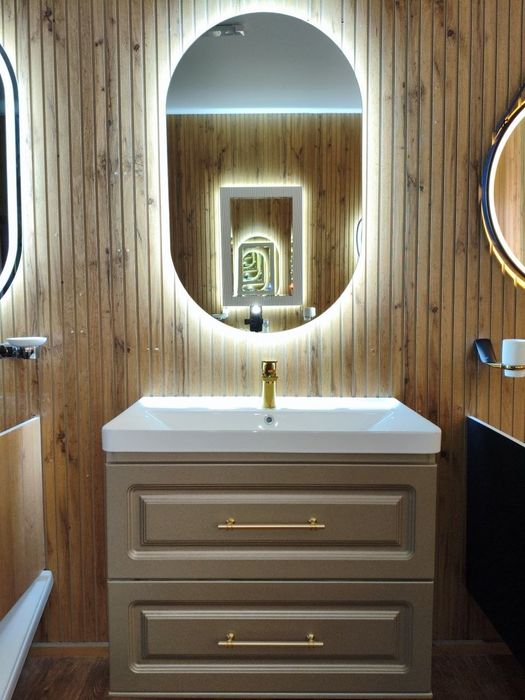 Vanna uchun tumbalar pvs materialda