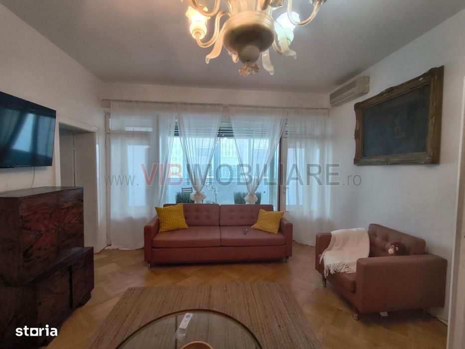 Închiriere apartament 4 camere, 153 mp, mobilat și utilat - parter