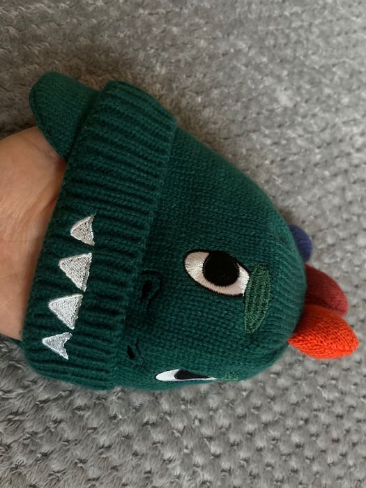 Зимна бебешка шапка, 0-6м