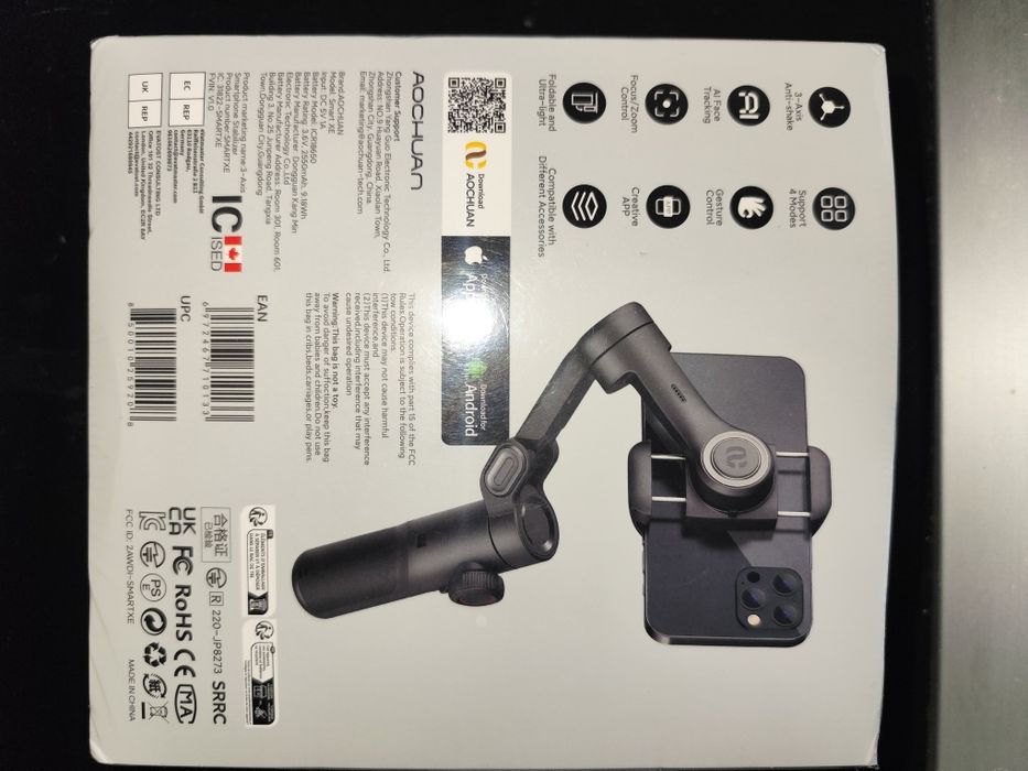 Stabilizator telefon gimbal Smart XE Ai Face Tracking