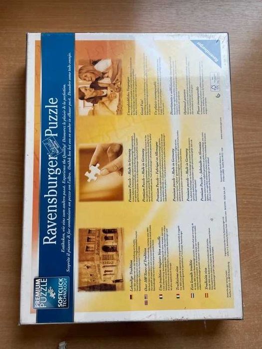 Puzzle Ravensburger 1000 piese, leu cu fluturi, nou sigilat
