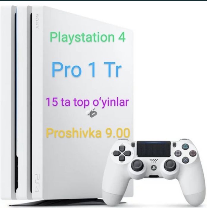 Playstation4 pro slim 50-100 top игры на борту гарантия все есть