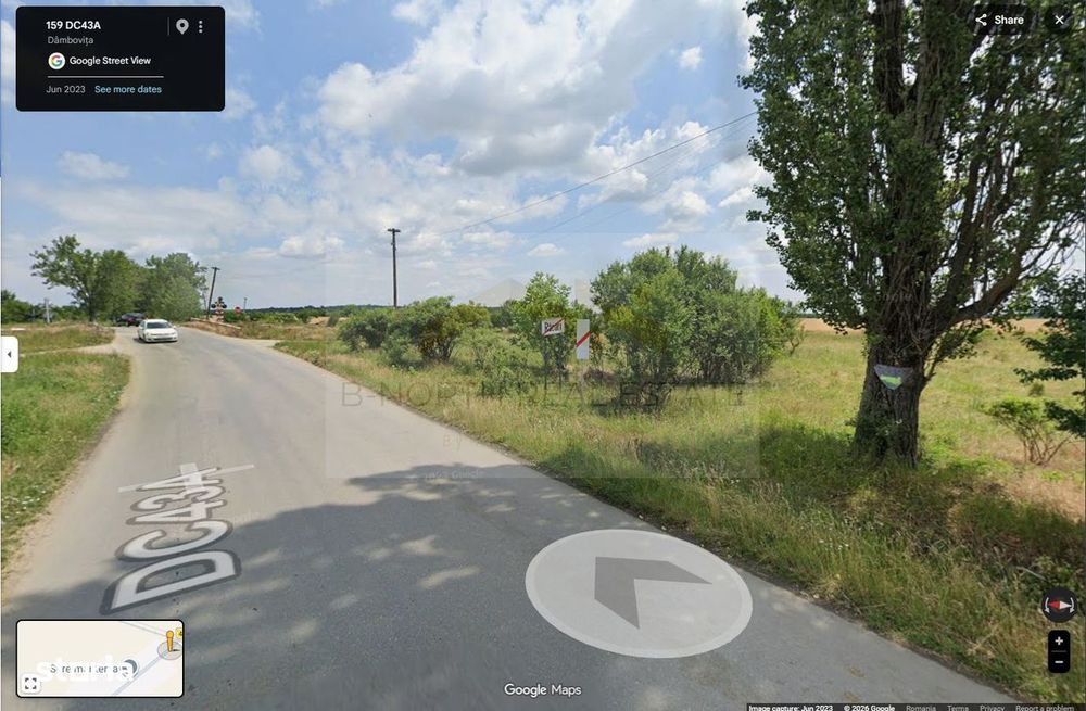 Terenuri de vânzare Răcari, Dâmbovița | 540 mp și 640 mp | 26 euro/mp