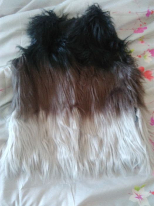 vesta din blana artificiala