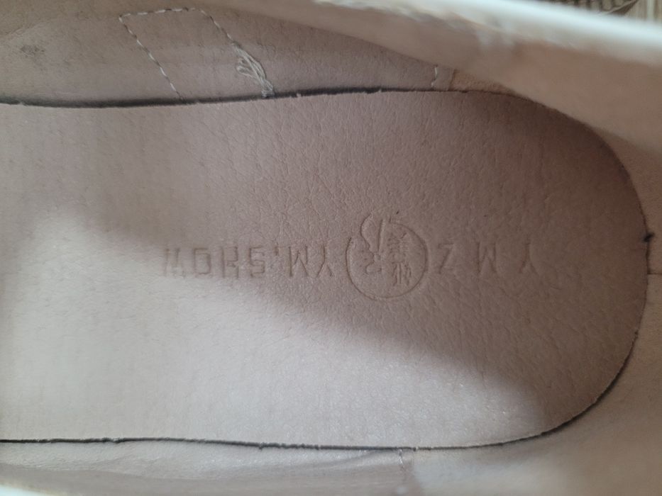 Туфли в стиле Mary Jane, с круглым носиком