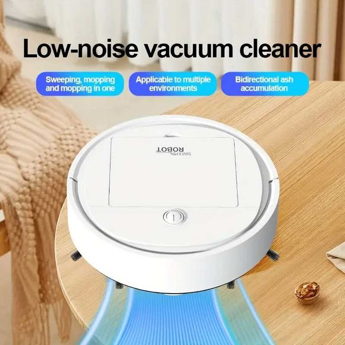 Aspirator robot inteligent – aspirare și mop, fără fir, reîncărcabil
