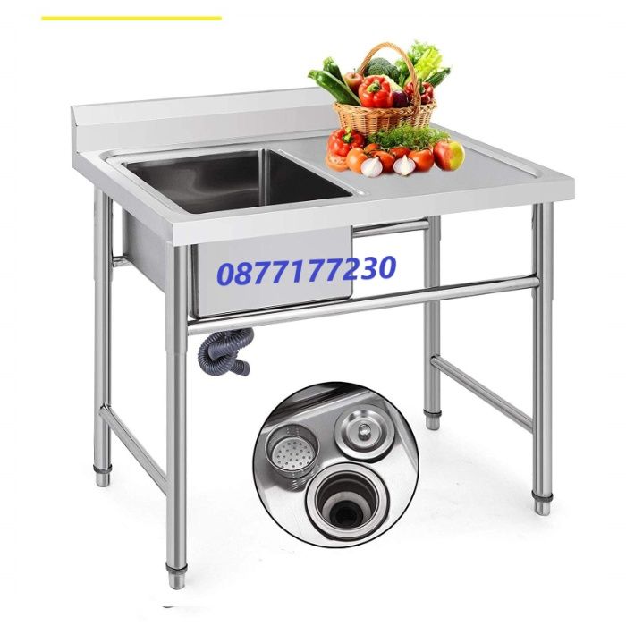 Мивки от неръждаема  стомана 18 модела  кухненски чисто нови