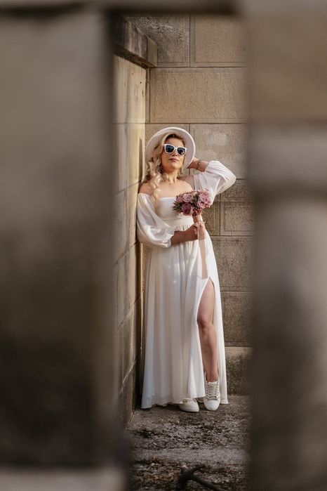 Rochie de mireasă unicat, realizată pe comandă.