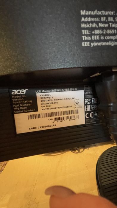 Мониторы Benq и Acer