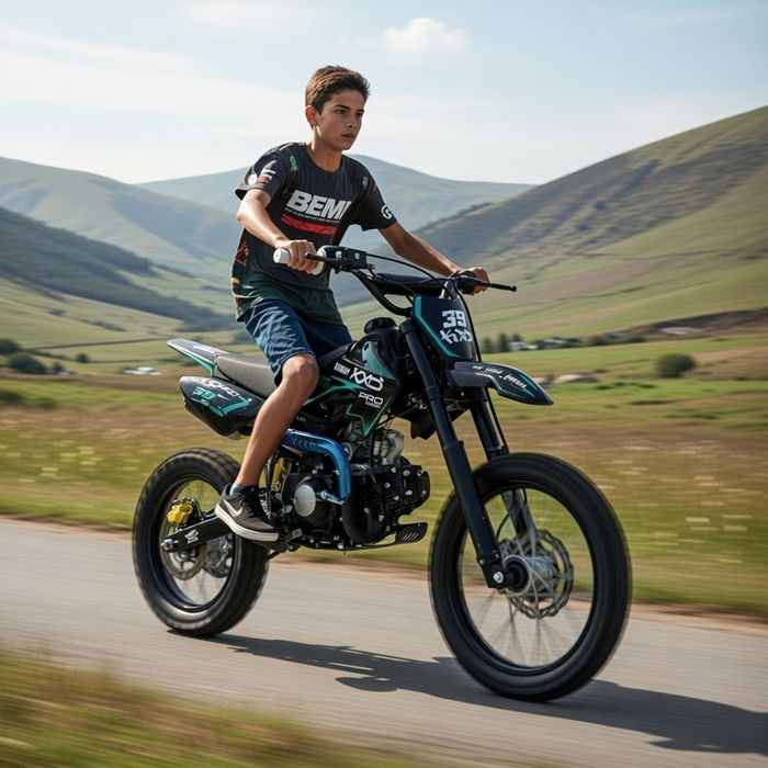 Motocross Ultra 125cc BEMI Dirt Bike 608 cross noi R17/14