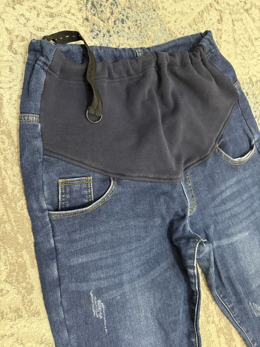 Джинсовые брюки для беременных