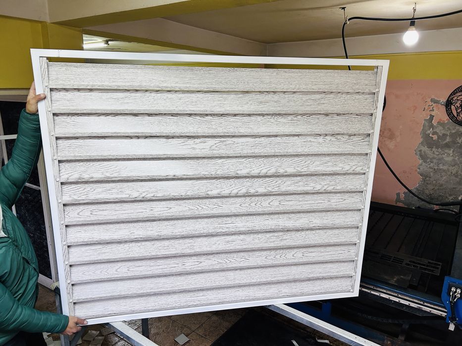 Elemtente gard jaluzea sipca metalica decupare laser