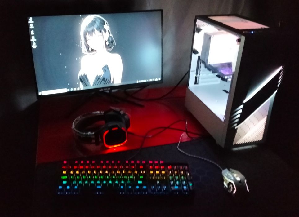 Igravoy Kampyuter 1050ti ozu 16gb ssd 256gb manotor 27 i5 7400