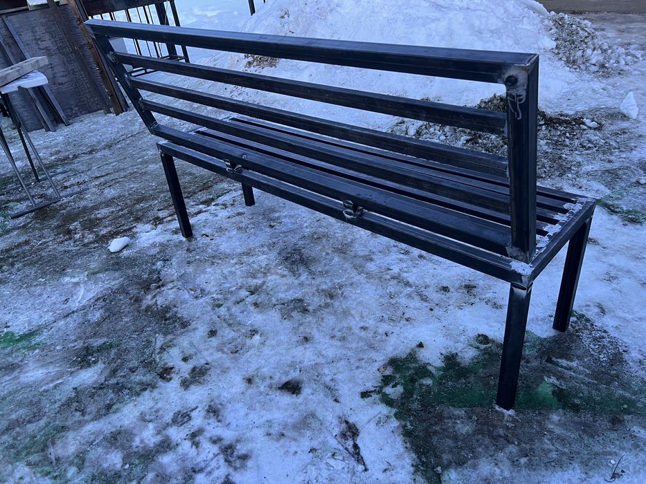 Лавка лофт, скамейка