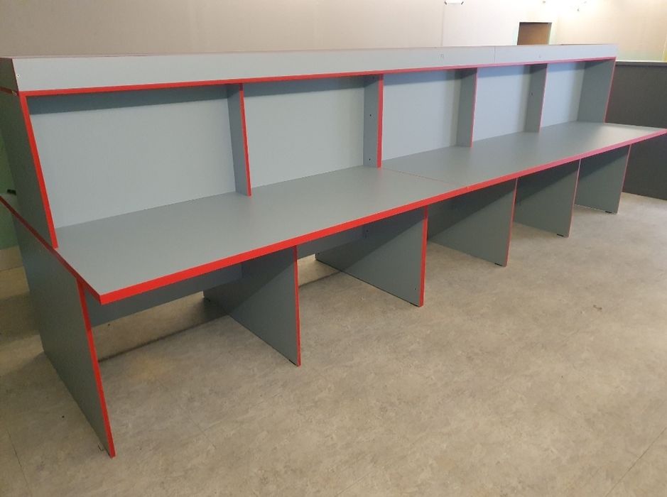 Игравой зал учун мебел, таййор холатда 10та компьютер учун