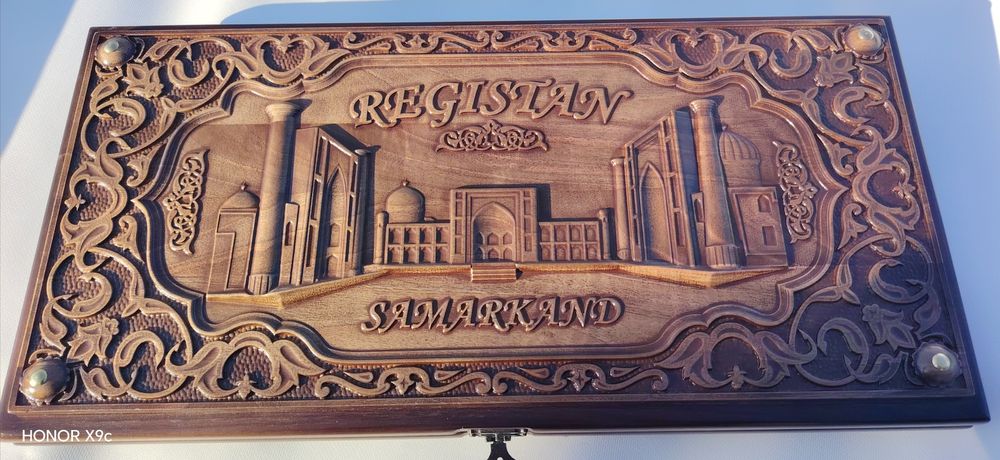 Tabiiy yong‘oqdan ishlangan narda (eksklyuziv)