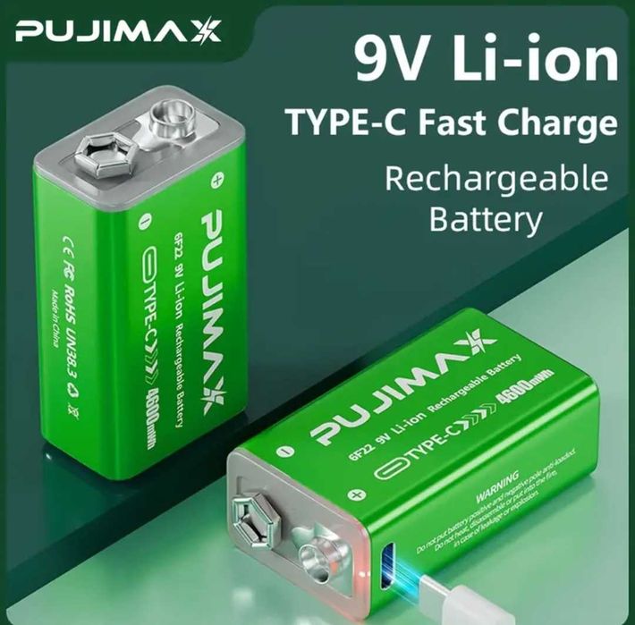 Батерия 9 волта 6F22