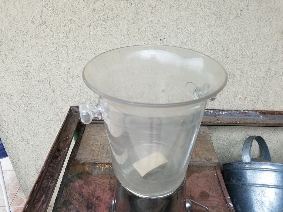 Frapieră inox si frapiera din plastic