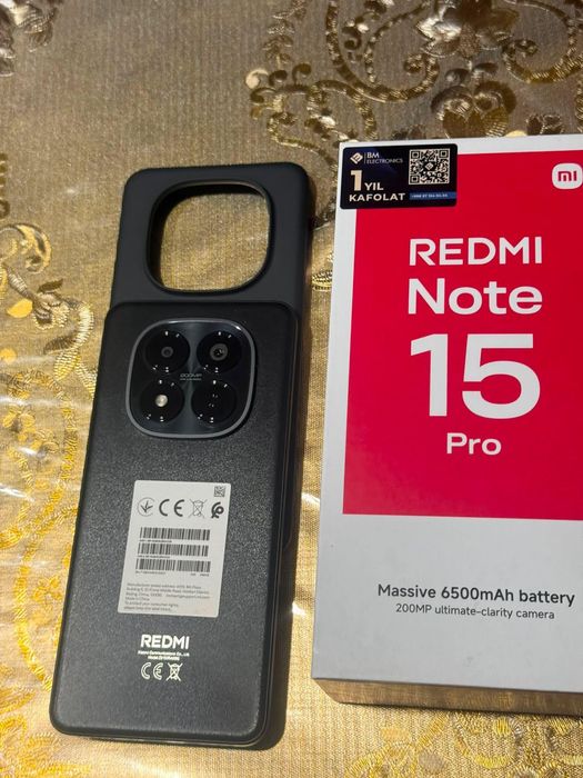 Redmi Note 15 pro yengi bir oy ishlatilgan