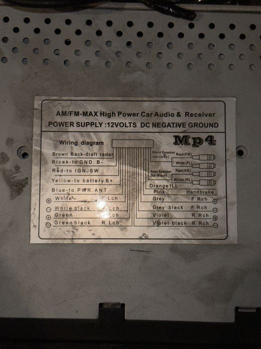 Автомобильный мультимедийный плеер