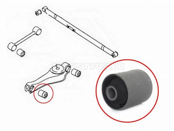 Сайлентблок Mitsubishi Pajero