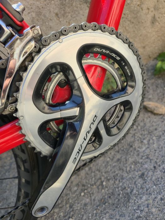 6.6 Кг Trek Emonda Team Issue Endurance 58 см  Карбонов 2х11 Dura-Ace Като нов Карбонови капли Шосеен Ултралек