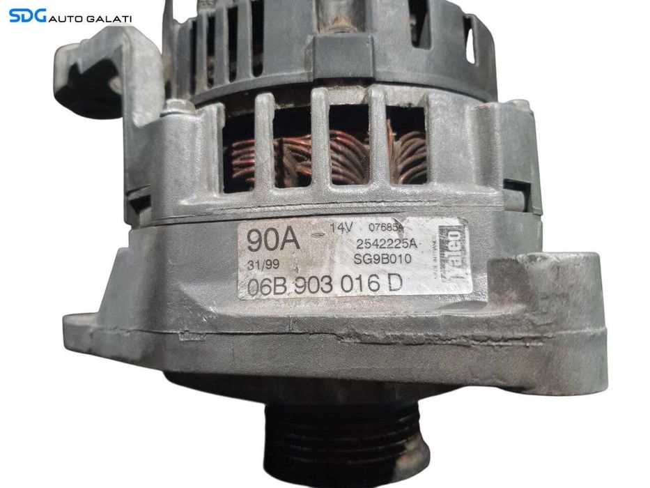 Alternator 90A Audi A4 B5 1.9 2.5 TDI 1995 - 2000 Cod 06B903016D [N2441]