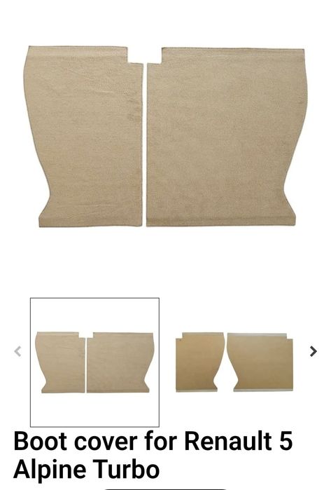 Renault 5 alpine turbo багажник